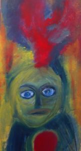 DIagnose Parkinson überraschend wie ein Blitz aus heiterem Himmel kommend, Schock Malerin Ingrid Hauff