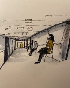 PARKINSON TAKES A LOT OF YOUR LIFETIME MALERIN Ingrid Hauff, ingridhauff.de